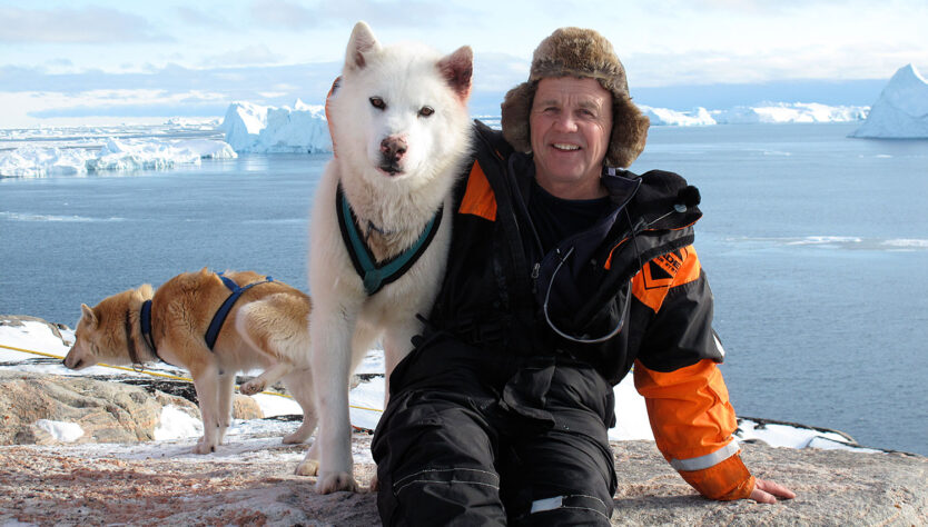 Doug and Husky